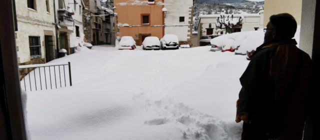 Fotos: La nevada a Vallibona, “a vista de La Carbonera”