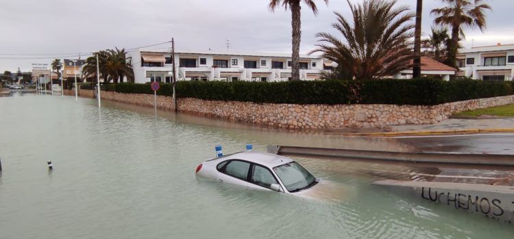Fotos: el temporal a la costa de Benicarló