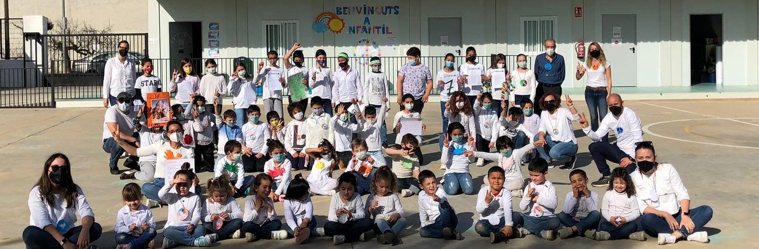 L’escola de Santa Magdalena celebra el dia escolar de la No Violència