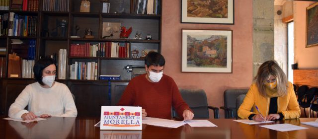 Morella i l’AMPA signen el conveni de col·laboració pel servei de l’Escola Matinera