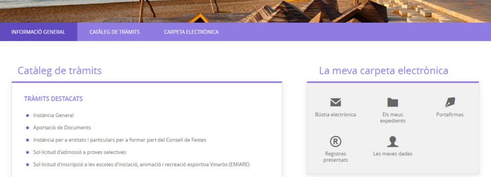 L’Ajuntament de Vinaròs ha gestionat més de 12.000 tràmits electrònics durant el 2020