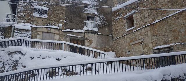 Fotos: La Pobla de Benifassà nevada