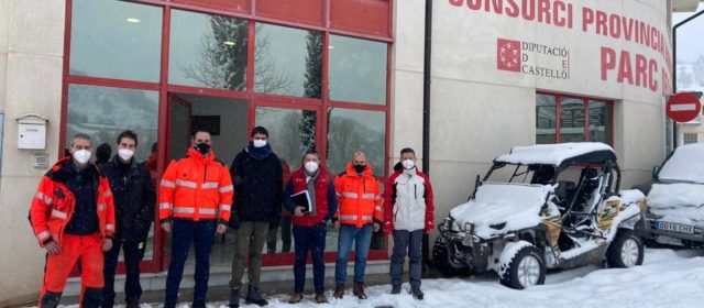 La Diputació coordina a Morella el dispositiu especial d’emergències per “Filomena”
