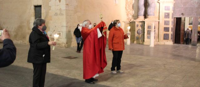 Sant Sebastianet a Vinaròs, sin bendición del mar