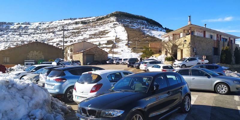 La nieve volvió a atraer gente al interior, a pesar de las recomendaciones de las autoridades
