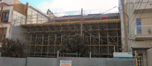 Avancen les obres del nou Auditori d’Alcanar