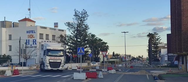 Crítiques veïnals a Benicarló a la remodelació del tram urbà de la N-340a, acabada d’obrir al trànsit