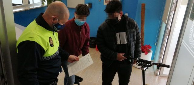 La Policia Local de Benicarló activa un registre per a VMP i bicicletes amb pedaleig assistit