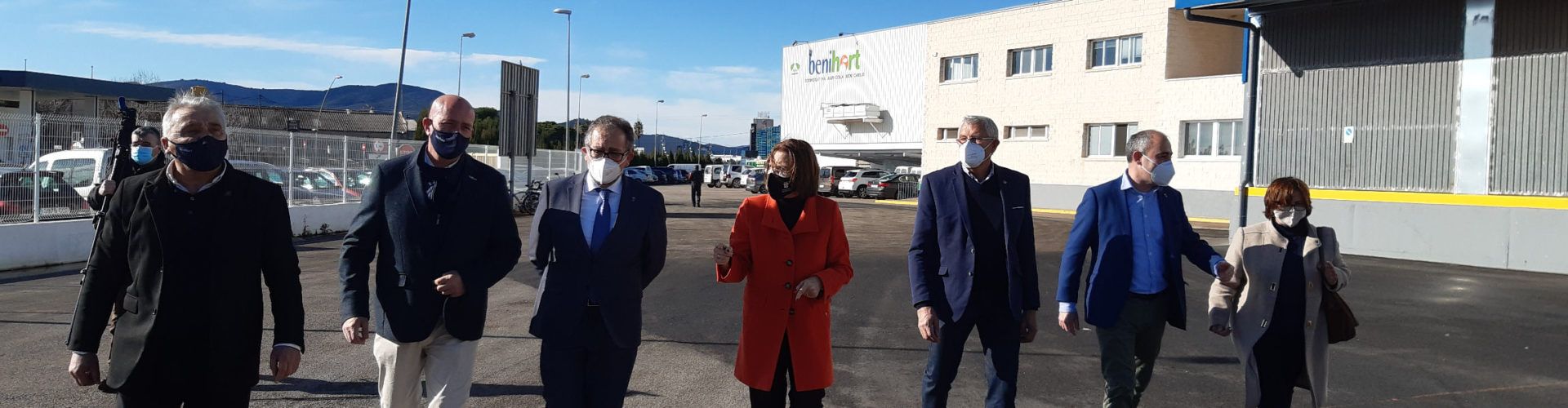 El presidente de la Diputació visita Benihort