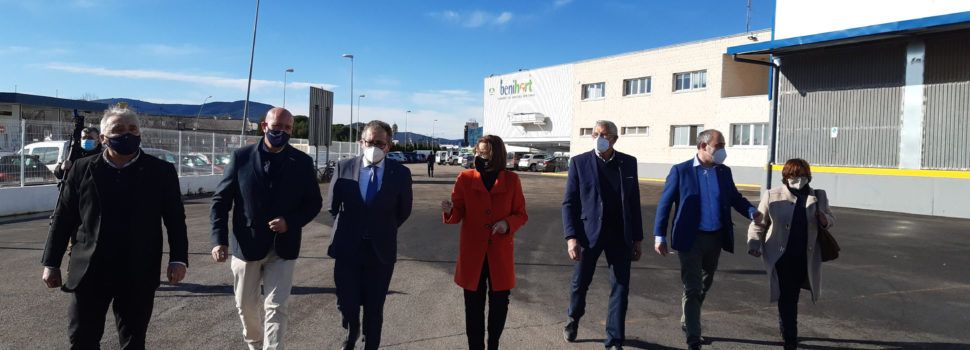 El presidente de la Diputació visita Benihort