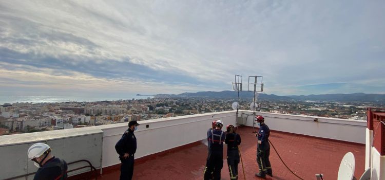 Simulacre a la Torre Benicarló