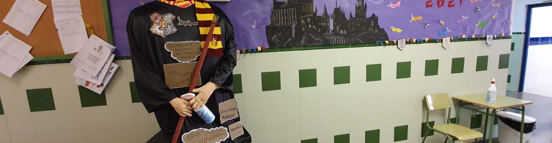 Harry Potter “es disfressa” de Rei Carnestoles al col·legi Assumpció
