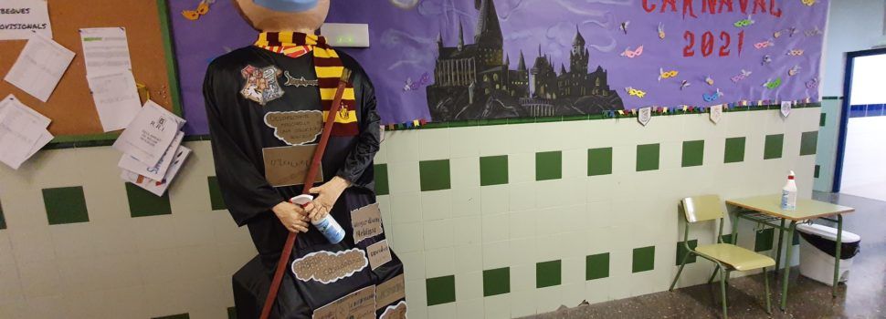 Harry Potter “es disfressa” de Rei Carnestoles al col·legi Assumpció