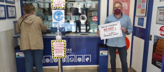 Un veí de Benicarló guanya 60.007 euros en la Bono Loto