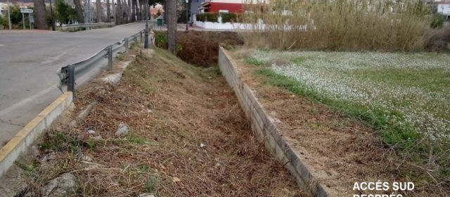 La brigada EMERGE condiciona les entrades sud i nord de Santa Magdalena