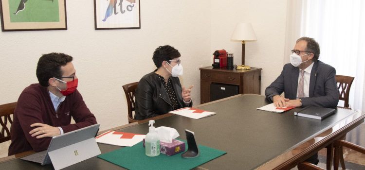 La Diputació i Creu Roja estudien la signatura d’un conveni per a restriccions administratives en situacions d’emergència o catàstrofe