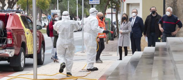 José Martí posa en valor les prop de 700 accions de desinfecció del Consorci de Bombers per a ajudar els municipis a fer front a la Covid-19