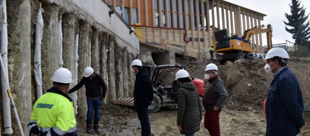 Finalitza l’excavació de les noves aules del col·legi de Morella