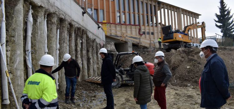 Finalitza l’excavació de les noves aules del col·legi de Morella