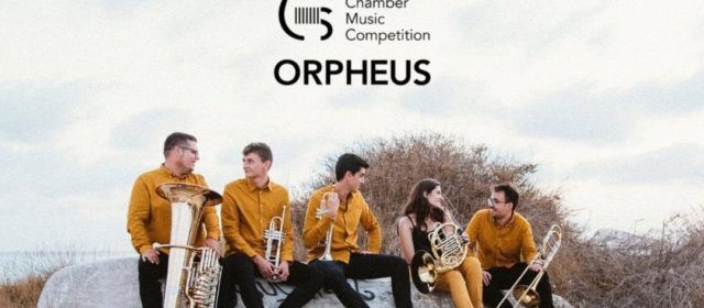 El grup Kambrass Quintet, amb el canareu Oriol Reverter, guanyador del 2n premi a l’Orpheus Swiss Chamber Music Competition