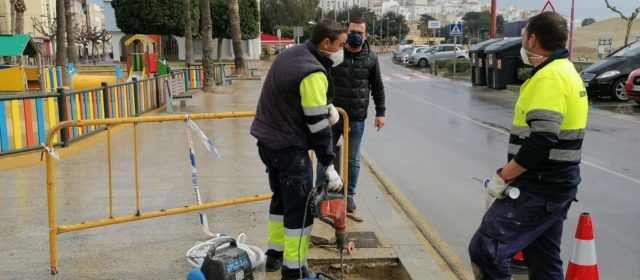 Peníscola millora l’enllumenat públic en la zona de Platja Sud