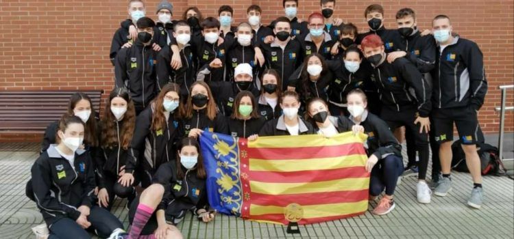 La Selecció Valenciana, amb tres nadadors de Vinaròs, tercera en el Campionat d’ Espanya per Comunitats