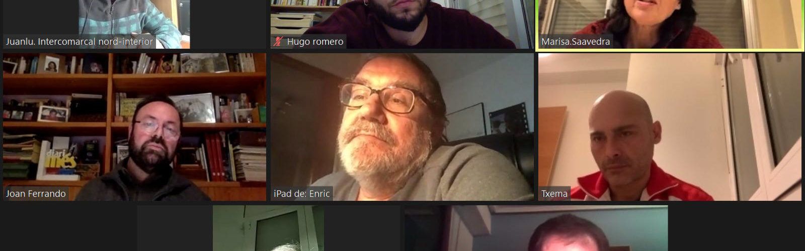 Reunió d’Unides Podem amb associacions sobre la plataforma Castor