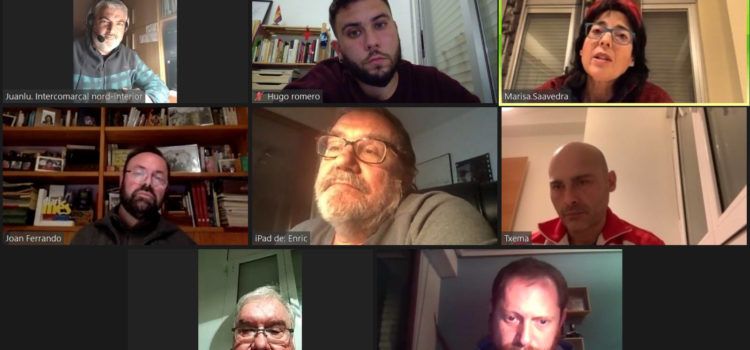 Reunió d’Unides Podem amb associacions sobre la plataforma Castor
