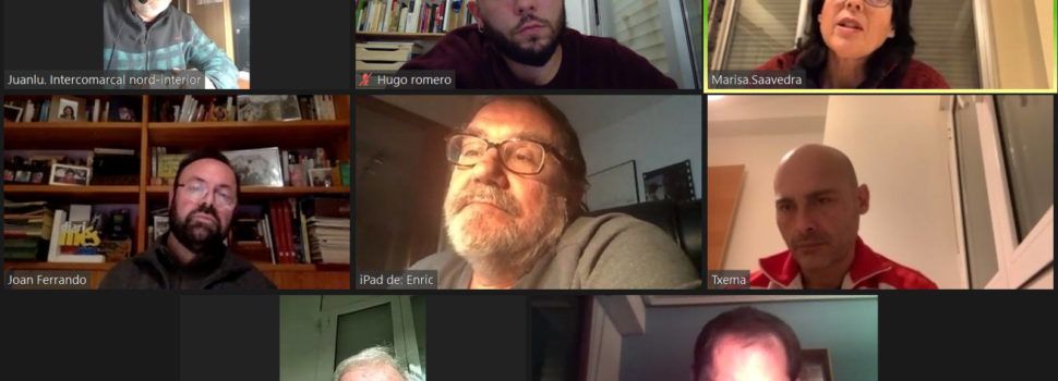 Reunió d’Unides Podem amb associacions sobre la plataforma Castor