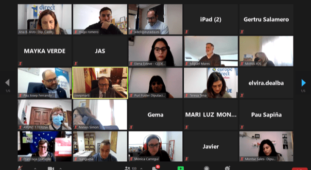 L’Ajuntament participa en el cicle informatiu #FonsUE21_27