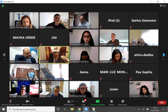 L’Ajuntament participa en el cicle informatiu #FonsUE21_27