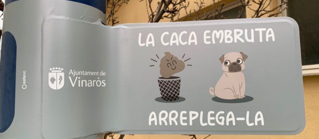 L’Ajuntament consciencia als veïns sobre la neteja dels excrements de les mascotes
