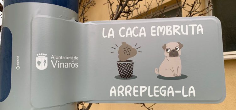 L’Ajuntament consciencia als veïns sobre la neteja dels excrements de les mascotes