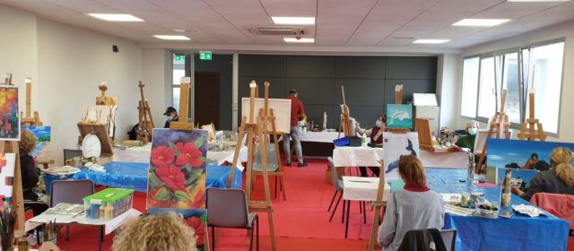 Les classes de dibuix i pintura de Santa Magdalena segueixen avant amb la seua programació