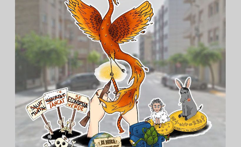 Plantada virtual de falles a Benicarló