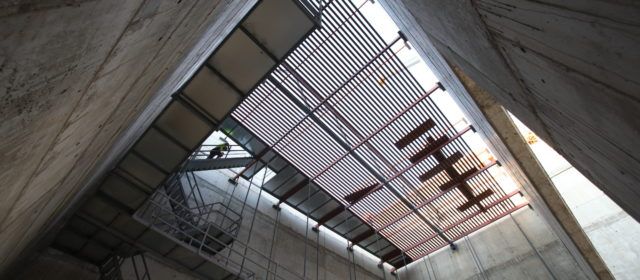 Les obres de l’auditori d’Alcanar avancen a bon ritme i ja superen el 60% de l’execució total