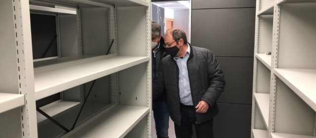 Santa Magdalena ja té llest el nou arxiu municipal
