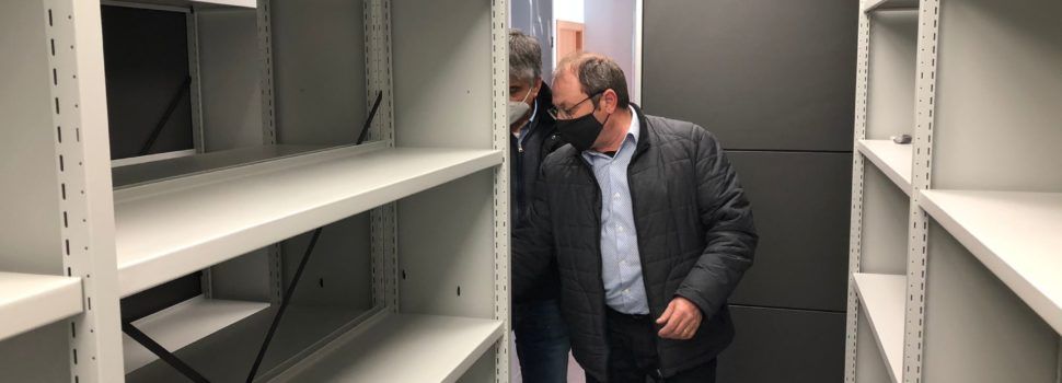 Santa Magdalena ja té llest el nou arxiu municipal