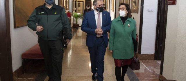 La Diputació i el Ministeri d’Interior subscriuran un conveni bianual de 400.000 euros per a la millora de les casernes de la Guàrdia Civil