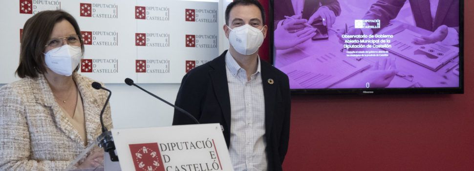 La Diputació de Castelló destinarà 300.000 euros en ajudes perquè els ajuntaments avancen en matèria de transparència