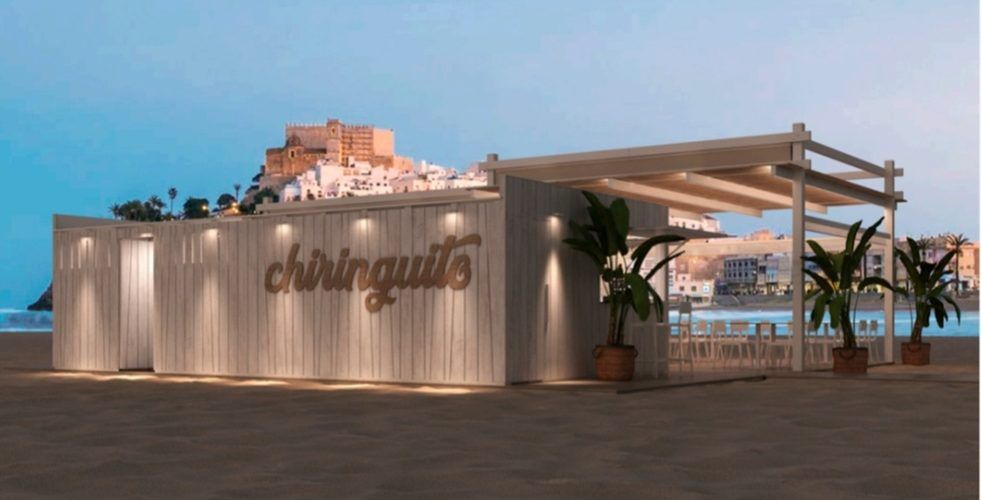 El Ayuntamiento de Peñíscola saca a concurso la concesión de la explotación de los nuevos chiringuitos de playa