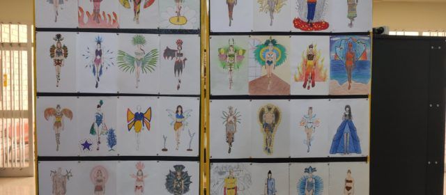 Alumnes de l’IES José Vilaplana de Vinaròs, presenten dissenys de Carnaval