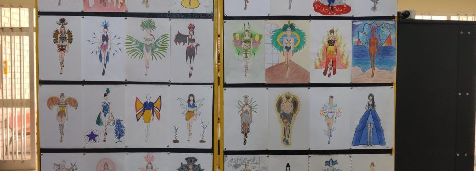 Alumnes de l’IES José Vilaplana de Vinaròs, presenten dissenys de Carnaval