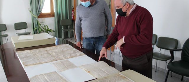 Culla recupera 48 relevantes documentos para su archivo histórico