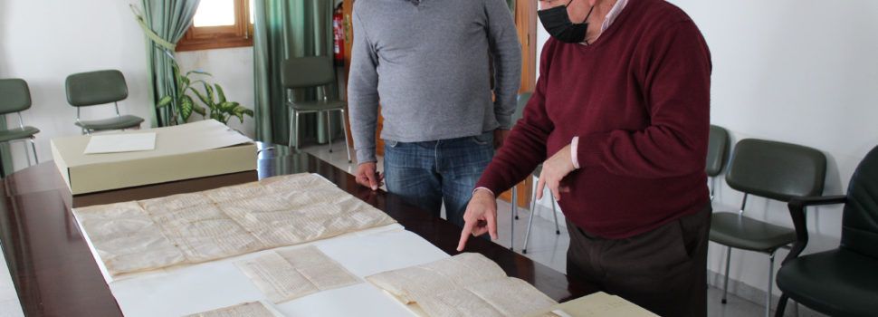 Culla recupera 48 relevantes documentos para su archivo histórico