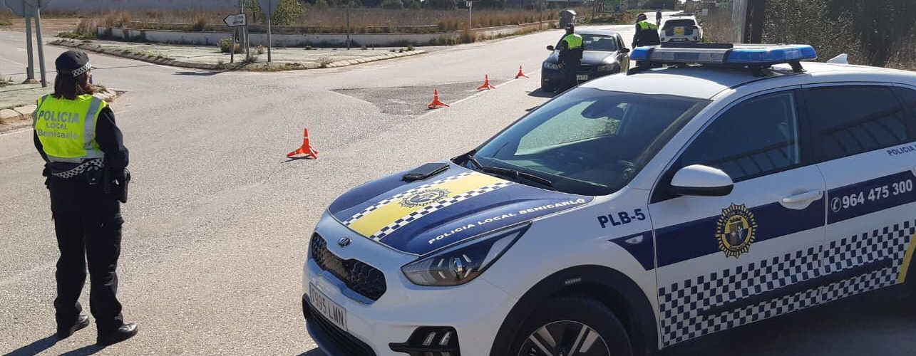 Policia Local de Benicarló posa 5 denúncies per incompliment de les mesures anticovid durant el cap de setmana