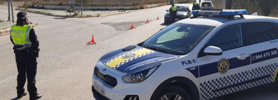 Policia Local de Benicarló posa 5 denúncies per incompliment de les mesures anticovid durant el cap de setmana
