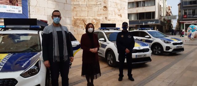 La Policia Local de Benicarló incorpora tres nous vehicles patrulla