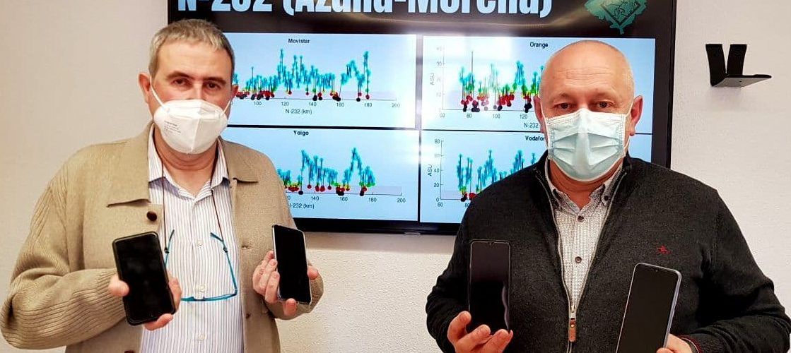 El Movimiento ciudadano Teruel Existe comienza un estudio sobre la cobertura y banda ancha de la provincia, que llega hasta Morella