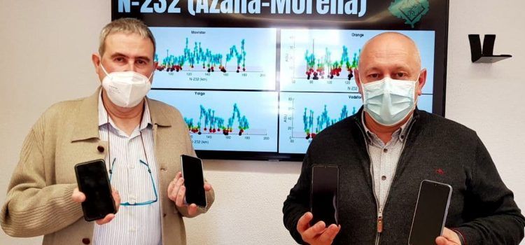 El Movimiento ciudadano Teruel Existe comienza un estudio sobre la cobertura y banda ancha de la provincia, que llega hasta Morella